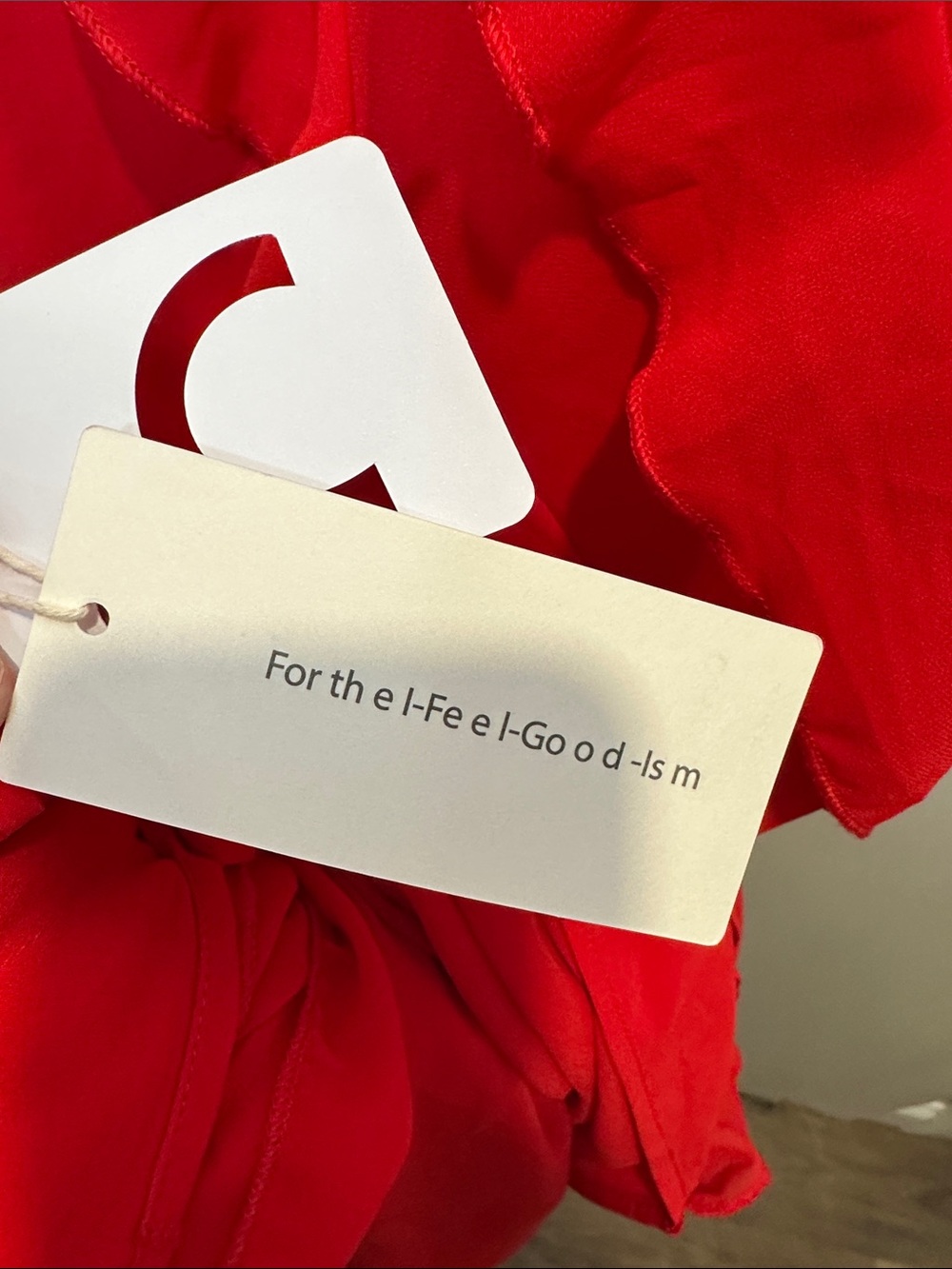 Commense Red Ruffle Tier Maxi Dress (101) - Picture 3 of 5